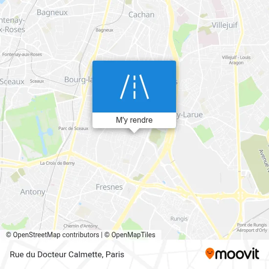 Rue du Docteur Calmette plan