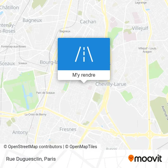 Rue Duguesclin plan