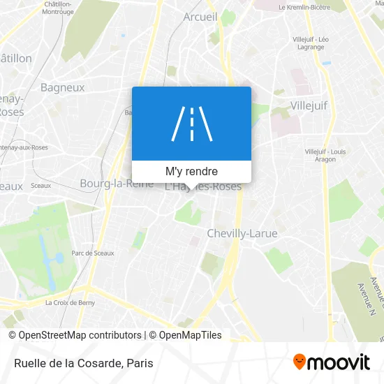 Ruelle de la Cosarde plan