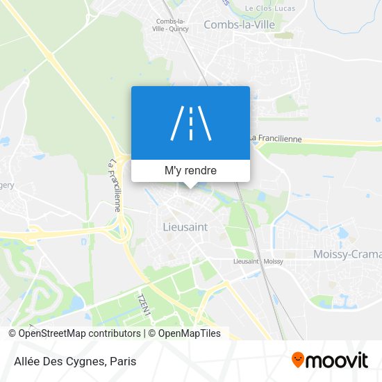 Allée Des Cygnes plan