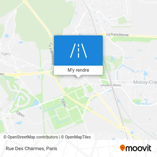 Rue Des Charmes plan