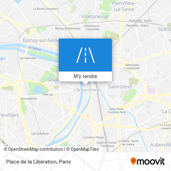 Place de la Libération plan