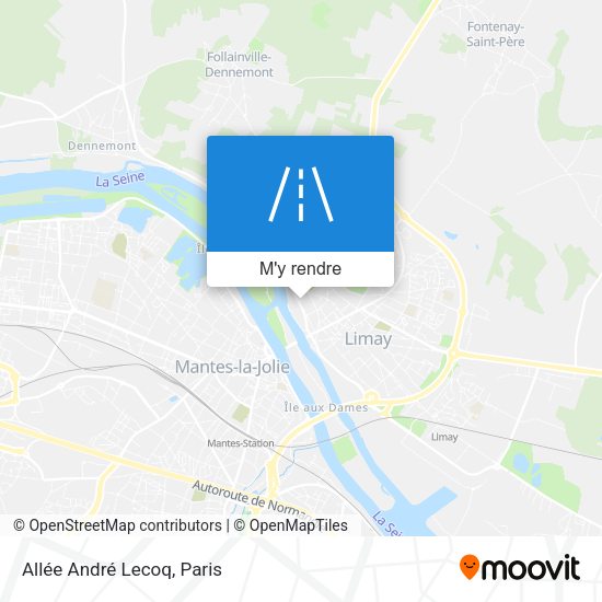 Allée André Lecoq plan