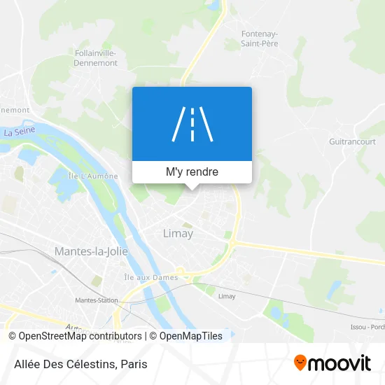 Allée Des Célestins plan