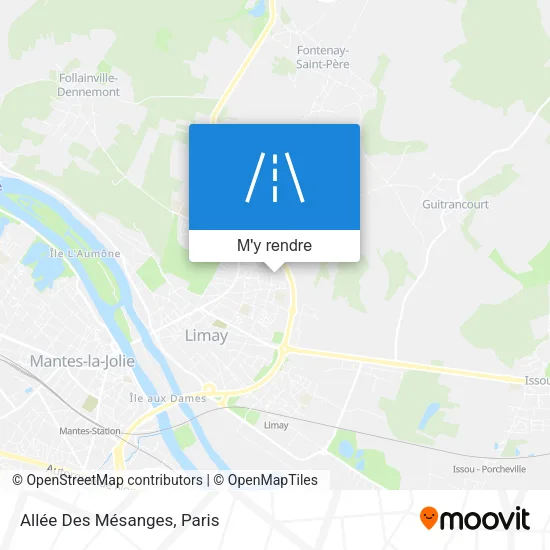 Allée Des Mésanges plan