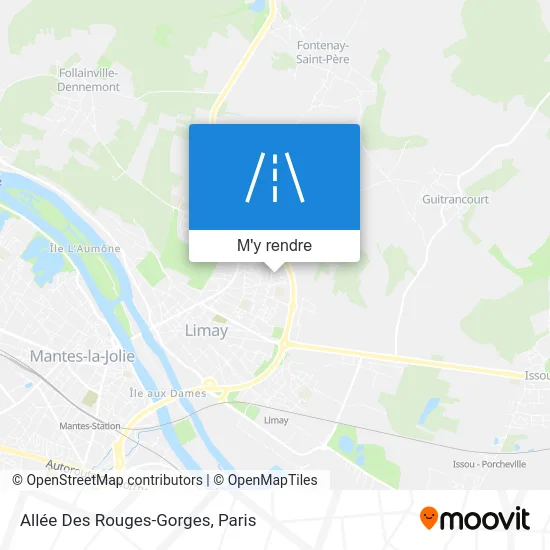 Allée Des Rouges-Gorges plan