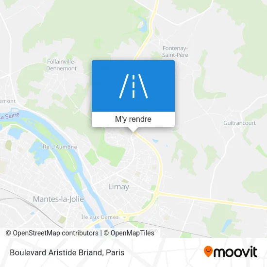 Boulevard Aristide Briand plan