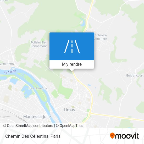Chemin Des Célestins plan