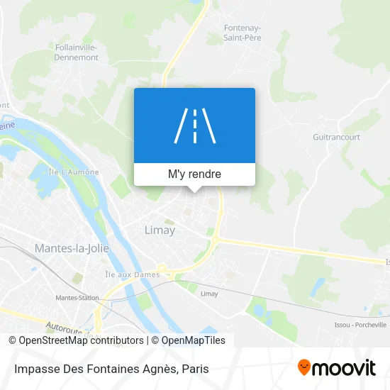 Impasse Des Fontaines Agnès plan