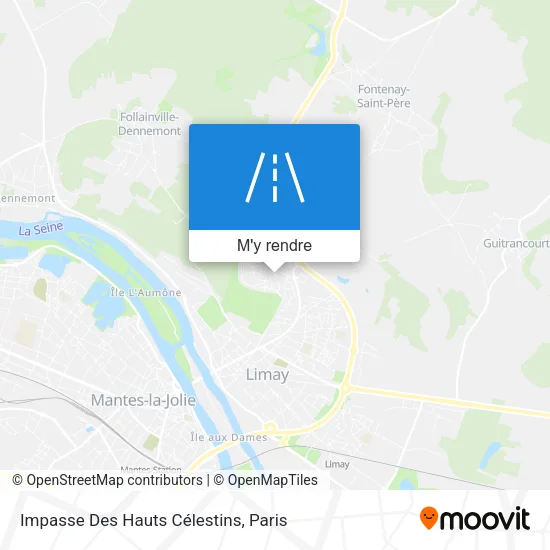 Impasse Des Hauts Célestins plan