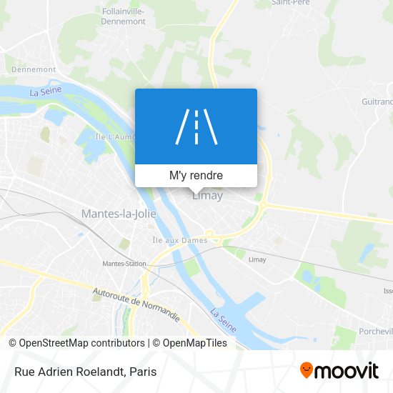 Rue Adrien Roelandt plan