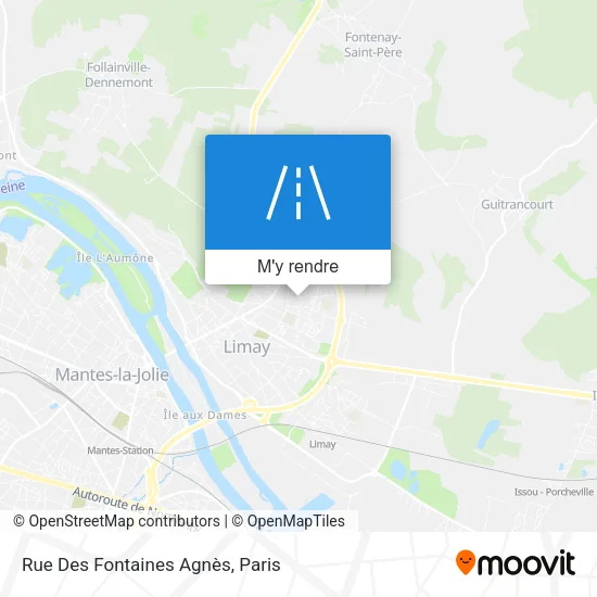 Rue Des Fontaines Agnès plan