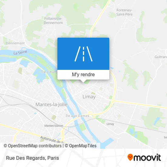 Rue Des Regards plan