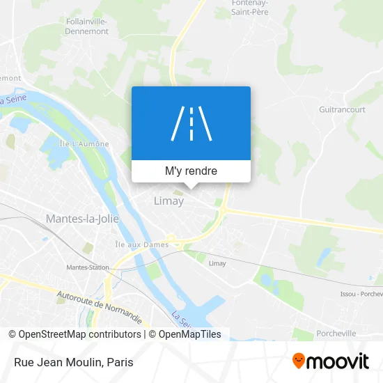 Rue Jean Moulin plan