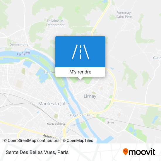 Sente Des Belles Vues plan