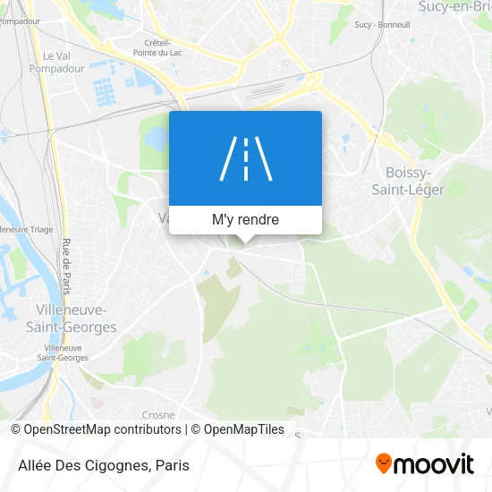Allée Des Cigognes plan