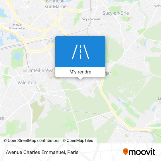 Avenue Charles Emmanuel plan