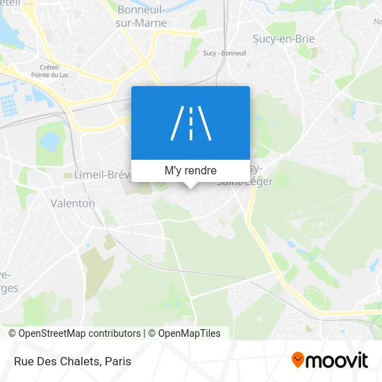 Rue Des Chalets plan