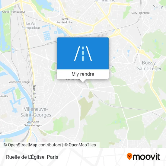 Ruelle de L'Église plan