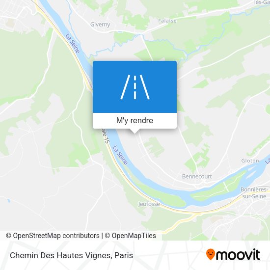 Chemin Des Hautes Vignes plan