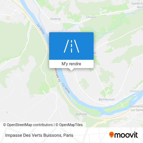 Impasse Des Verts Buissons plan