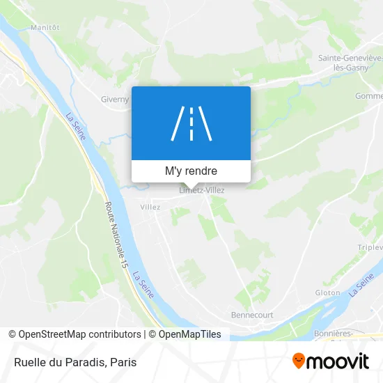 Ruelle du Paradis plan