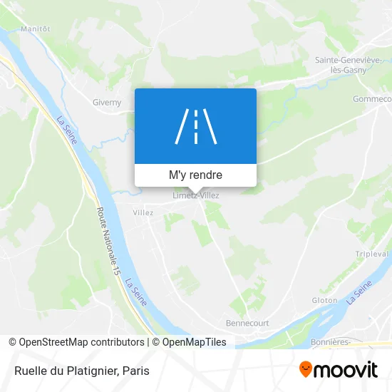 Ruelle du Platignier plan