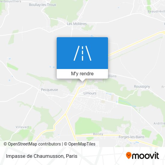 Impasse de Chaumusson plan