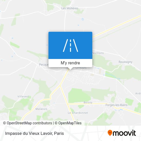 Impasse du Vieux Lavoir plan