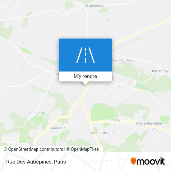 Rue Des Aubépines plan