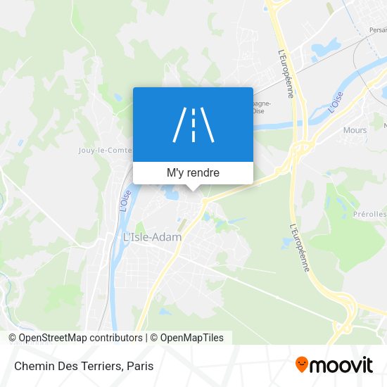 Chemin Des Terriers plan