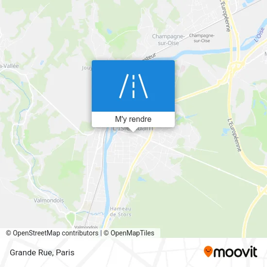 Grande Rue plan