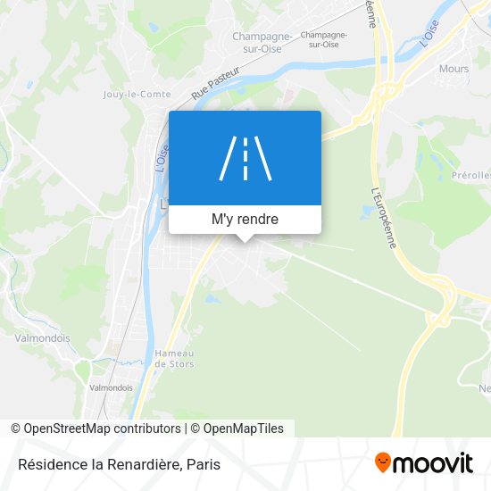 Résidence la Renardière plan