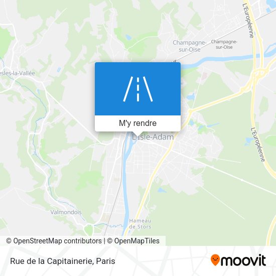 Rue de la Capitainerie plan