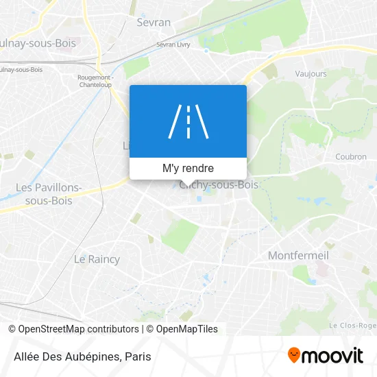 Allée Des Aubépines plan