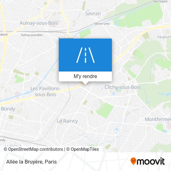 Allée la Bruyère plan