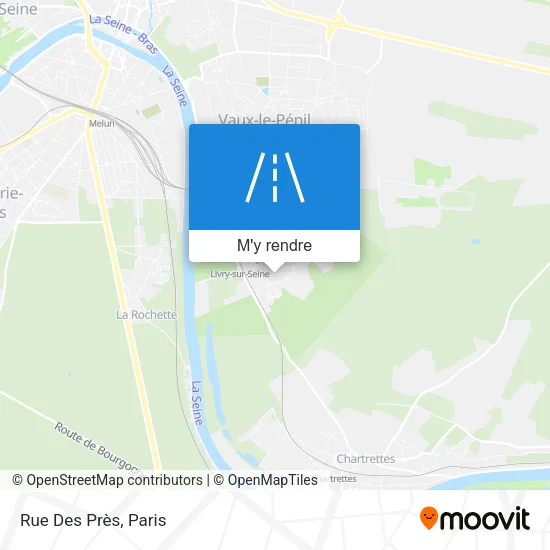 Rue Des Près plan