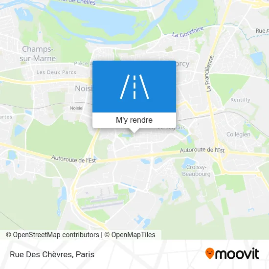 Rue Des Chèvres plan