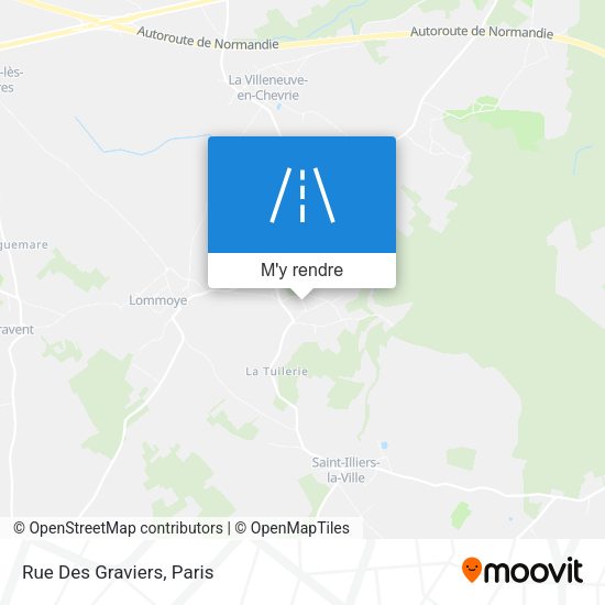 Rue Des Graviers plan