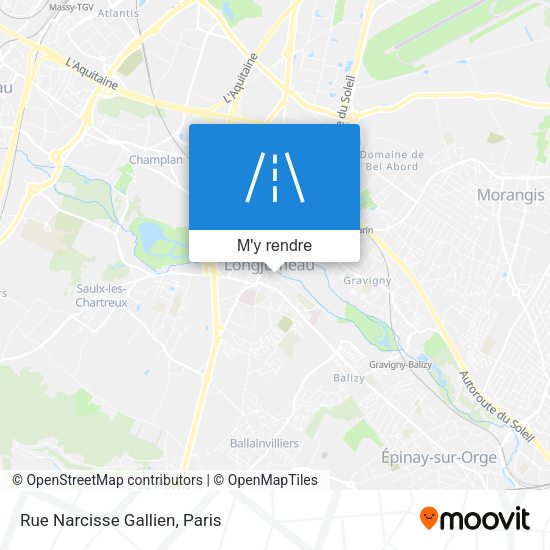 Rue Narcisse Gallien plan