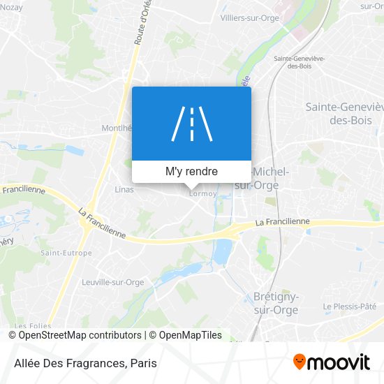 Allée Des Fragrances plan