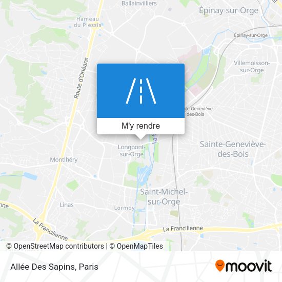 Allée Des Sapins plan