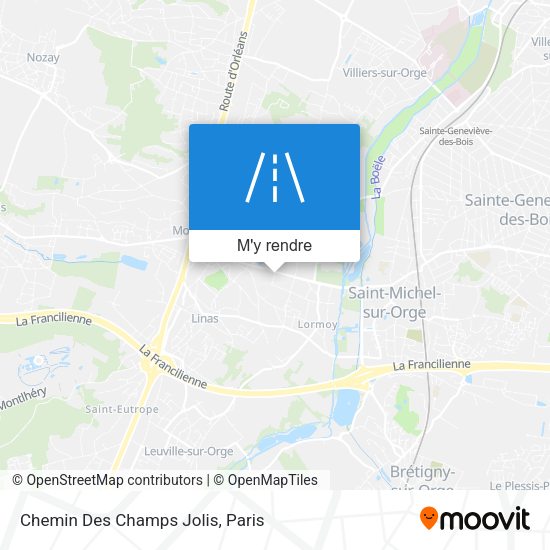 Chemin Des Champs Jolis plan