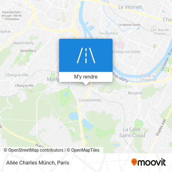 Allée Charles Münch plan