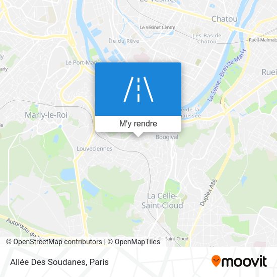 Allée Des Soudanes plan