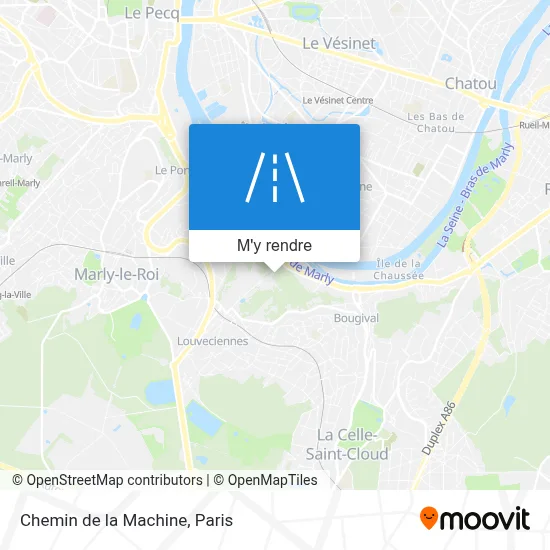 Chemin de la Machine plan