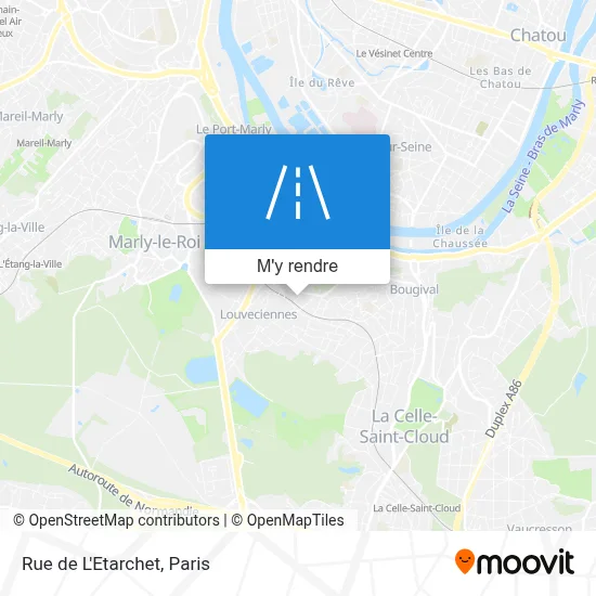 Rue de L'Etarchet plan