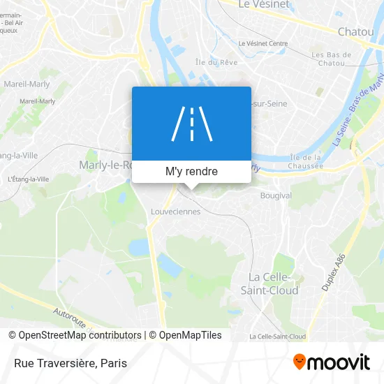 Rue Traversière plan