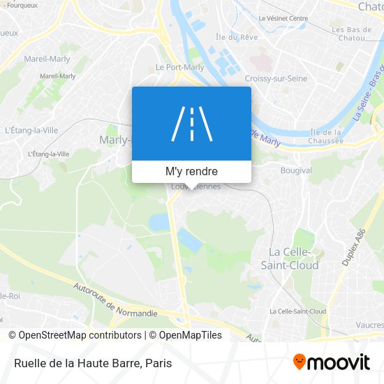 Ruelle de la Haute Barre plan