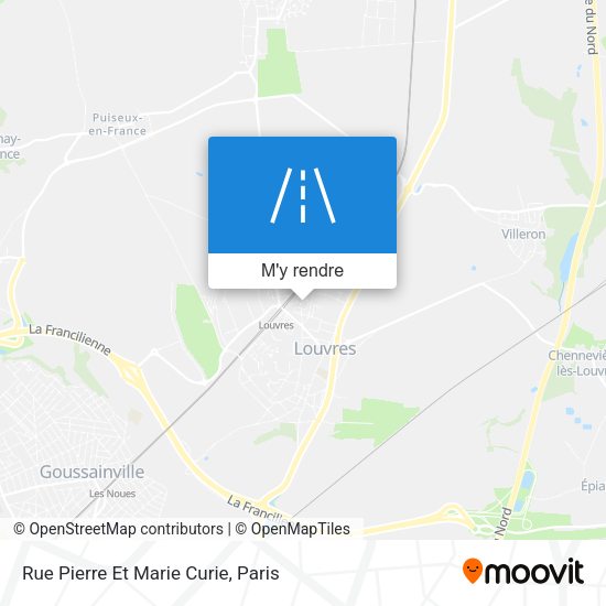 Rue Pierre Et Marie Curie plan